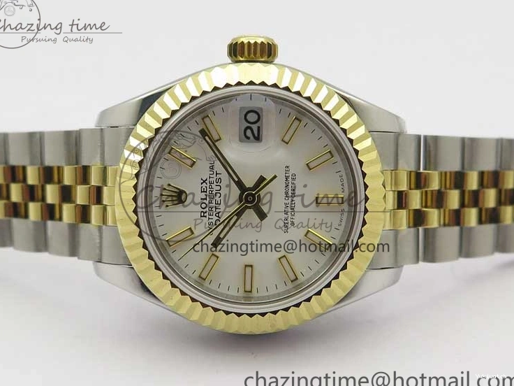 Jubilee SS Maker Datejust Best 279173 BP ETA2671 YG YG Bracelet Edition SS Dial 28mm on White 0112